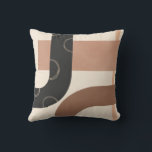 Mid Century Lines, Geometric Lines Throw Pillow<br><div class="desc">Mid Century Lines,  Geometric Lines is an abstract with the 50s aesthetic style,  with its combination of geometric lines and circles.</div>
