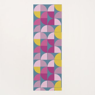 mid century mild psychedelic purple pink colors mo