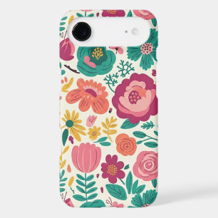 Mid-Century Mod Floral Pattern iPhone 17 Air Case