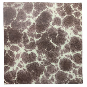 Mid Century MOD Giraffe Elegant Pattern Tortoise Cloth Napkin