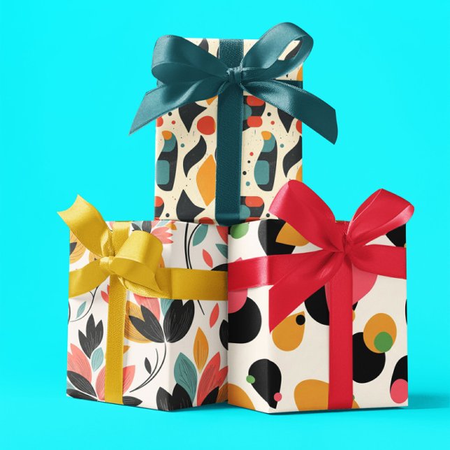 Mid Century Mod  Wrapping Paper Sheets (Creator Uploaded)