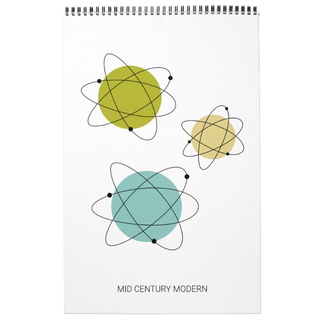 Mid Century Modern #2 Original Atomic Art Calendar (Cover)