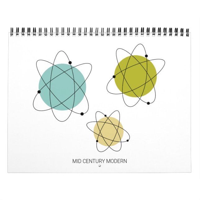 Mid Century Modern #2 Original Atomic Art Calendar (Cover)