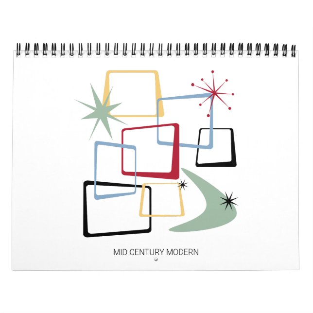 Mid Century Modern #4 Original Retro Art Calendar (Cover)