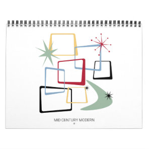 Mid Century Modern #4 Original Retro Art Calendar