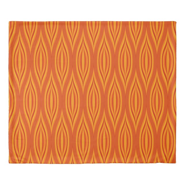 Mid century modern 60a 70s duvet cover (Front)