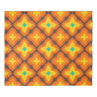 Mid century modern 60s 70s duvet cover