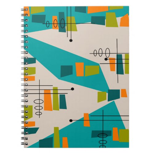 Mid_Century Modern Abstract 62 Notebook