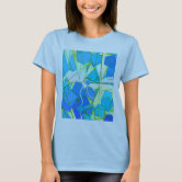 Modern Geometric Giraffe, Fuchsia and Light Pink T-Shirt, Zazzle