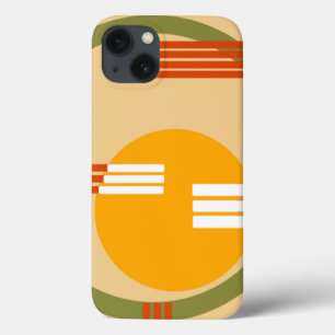 Mid-Century Modern Abstract  iPhone 13 Case