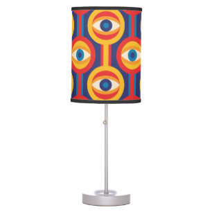 Mid-century modern: abstract geometric. table lamp