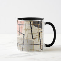 Mid Century Modern Abstract Mug