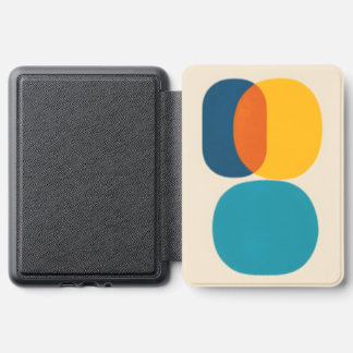 Mid-Century Modern Abstract Overlapping Shapes Kindle Cover