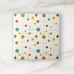 Mid Century Modern Abstract Pattern 29 Cream Ceramic Tile<br><div class="desc">This abstract retro design combines the atmosphere of mid-century,  the 50s,  60s,  modernism and reflects retro vintage vibes. Perfect for people who love the retro and vintage aesthetic.</div>