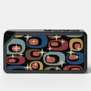 Mid-Century Modern Abstract Pattern Bluetooth Speaker