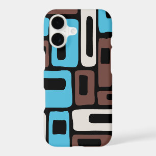 Mid Century Modern Abstract Pattern iPhone 17 Case