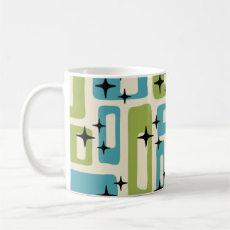Mid Century Modern Abstract Pattern Coffee Mug
