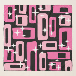 Mid Century Modern Abstract Pattern Scarf