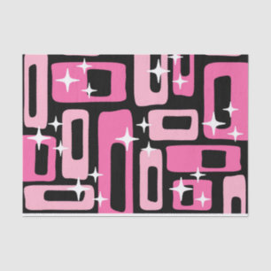 Mid Century Modern Abstract Pattern Tissue Paper