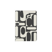 Mid Century Modern Abstract Piquet Minimalist Pass