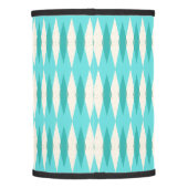 Mid Century Modern Argyle Lamp Shade (Back)
