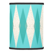Mid Century Modern Argyle Lamp Shade (Right)