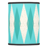 Mid Century Modern Argyle Lamp Shade (Front)