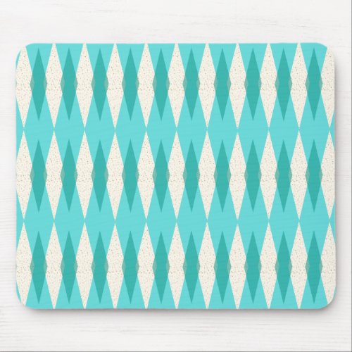 Mid Century Modern Argyle Mousepad