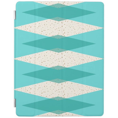 Mid Century Modern Argyle Smart iPad Cover