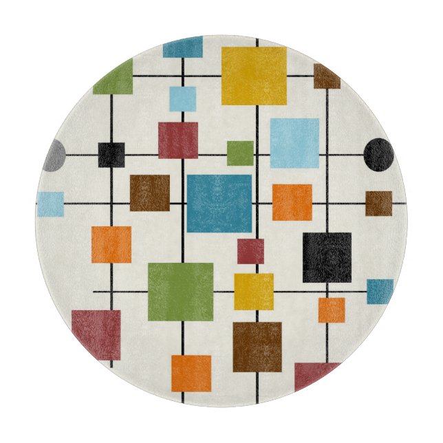 Mid-Century Modern Art 1.3 Cutting Board (Front)