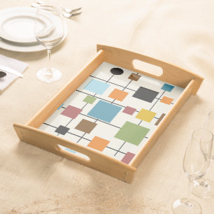 Mid-Century Modern Art 1.3 Serving Tray