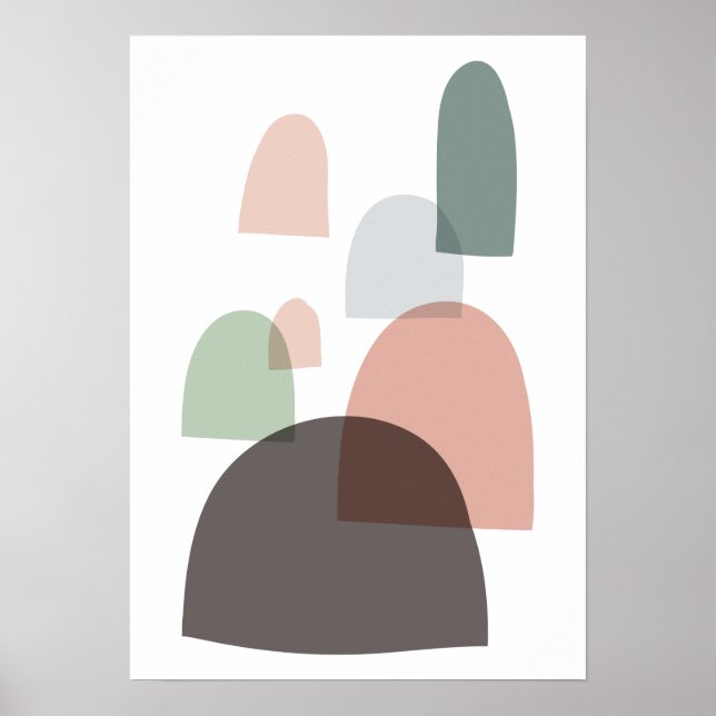 Mid century modern art poster (Front)