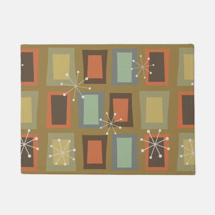 Mid Century Modern Doormat
