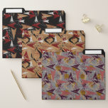 Mid Century Modern | Atomic Arrows | Fifties Style File Folder