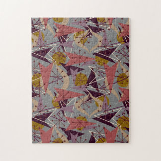 Mid Century Modern | Atomic Arrows Jigsaw Puzzle