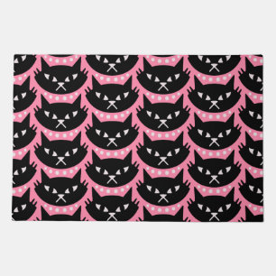 Mid Century Modern Atomic Cat Pattern Doormat