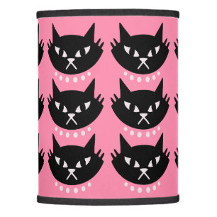 Mid Century Modern Atomic Cat Pattern Lamp Shade