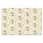 Mid Century Modern Atomic Era Starbursts Turquois