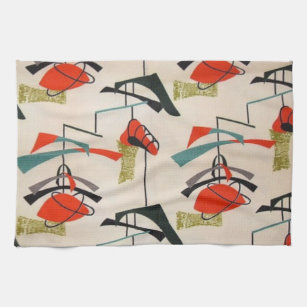 NoteworthyDesigns Modern Kitchen Towels, Retro Kitchen Decor, Vintage  Kitchen Accessories, for Mid Century Modern 1950s Style, 18” x 23”, 3 Pack