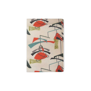 Mid Century Modern Atomic Mobile Passport Holder