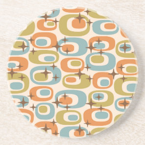 Mid Century Modern Atomic Pattern Coaster