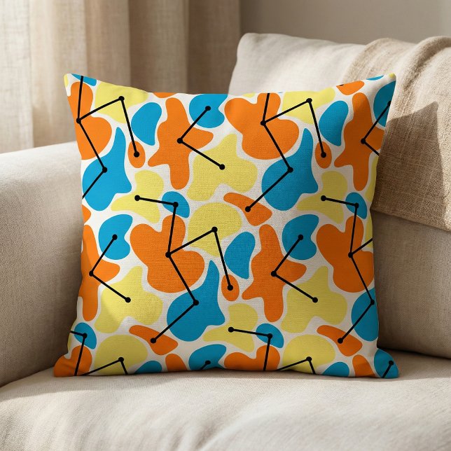 Mid Century Modern Atomic Retro 50s Geometric Fabric (Creator Uploaded)