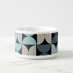 Mid-Century Modern blue green and grey Bowl