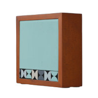 Mid-Century Modern blue green and grey   