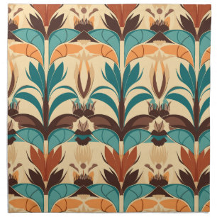 Mid-Century Modern Boho Cloth Napkin