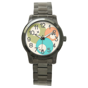Mid-Century Modern Bowling Balls Watch