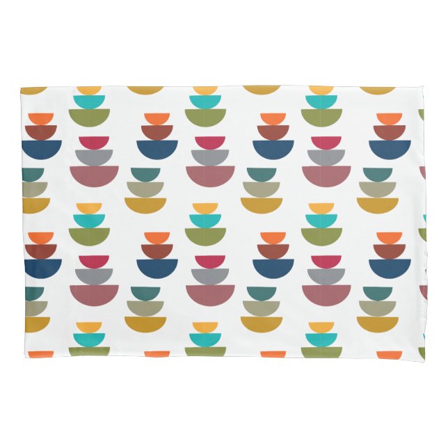 Mid-Century Modern Bright Minimalism  Pillow Case (Front)