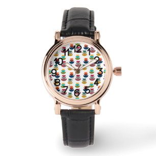 Mid-Century Modern Bright Minimalism Watch