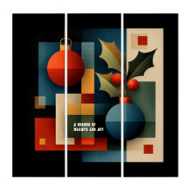 Mid-Century Modern Christmas Ornament