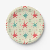 Mid Century Modern Christmas Pattern